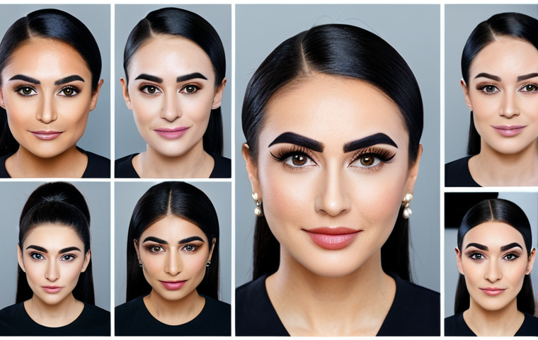 메이크업 전문가의 자기계발 방법 - **

"A professional beautician actively listening to a female client in a salon setting, fully cloth...