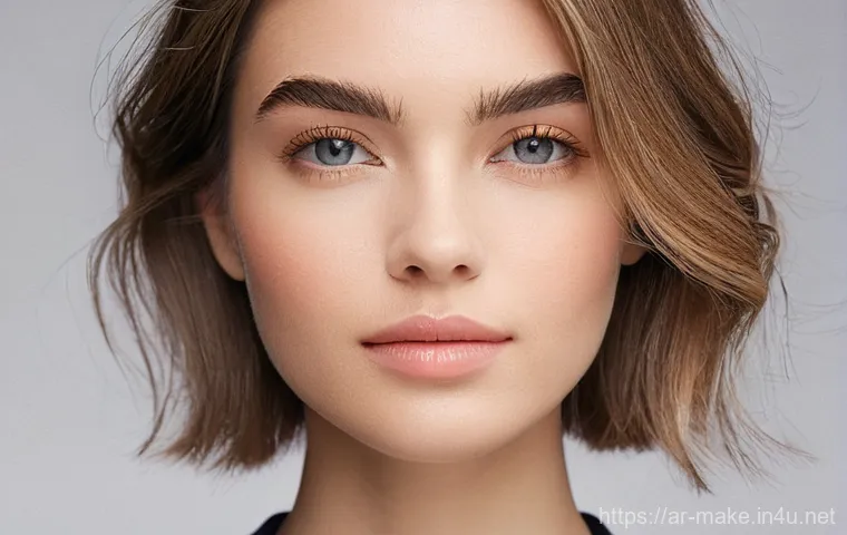 면접 메이크업 고객 사례 - **Prompt 2: Elegant and Prepared Look for a Business Meeting**
    "A poised woman in her mid-30s, c...